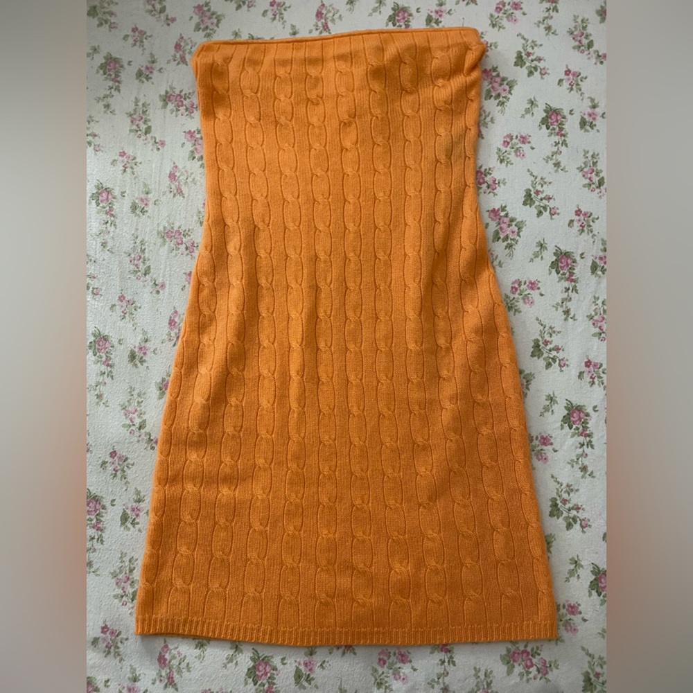 Ralph Lauren knitted cashmere mini dress